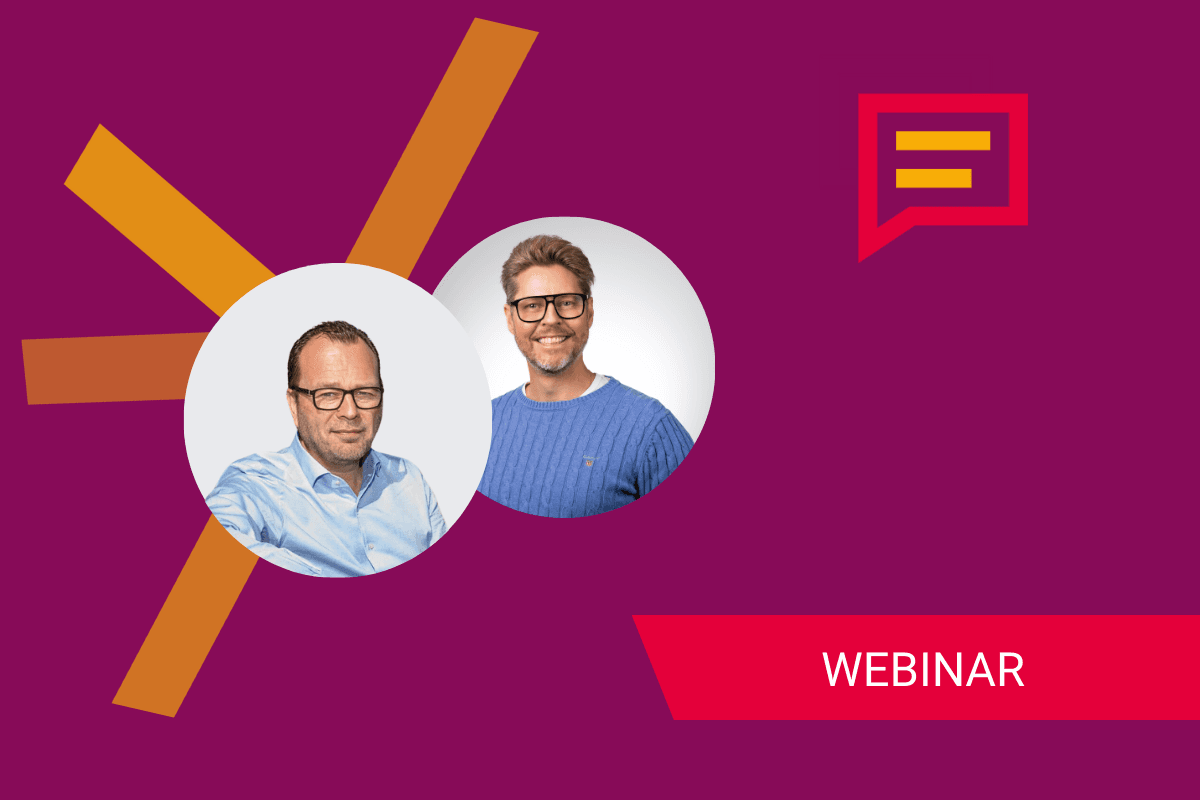 Bilde av talerne til webinaret